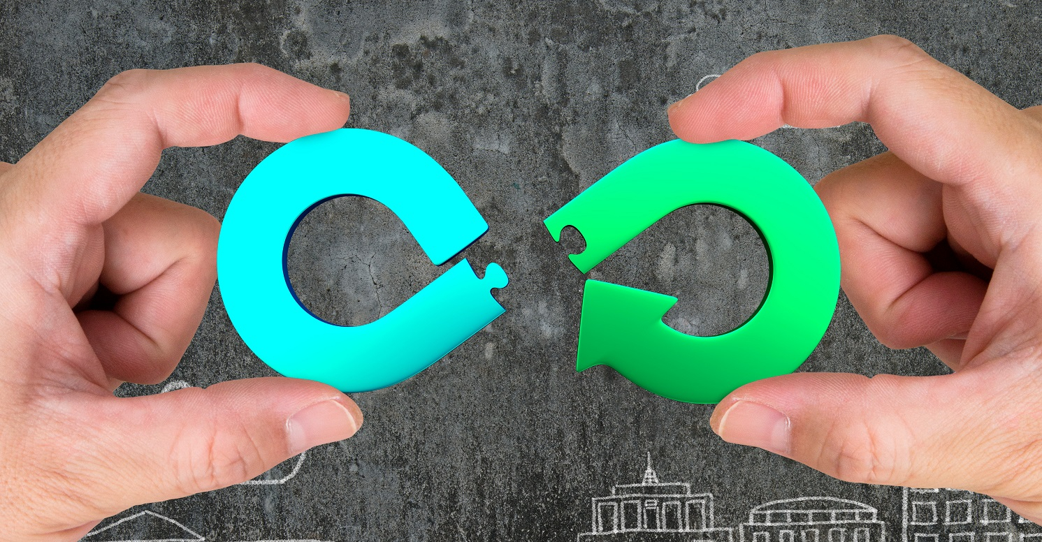 Circular economy concept.